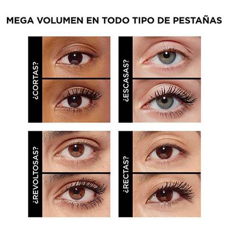Air Volume Mascara Aplicacion